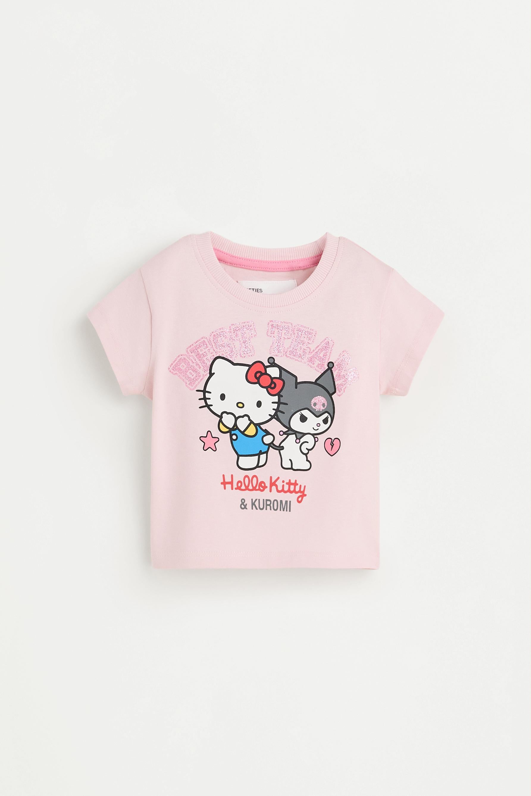 Hello Kitty &amp; Kuromi ©SANRIO T-shirt and shorts set