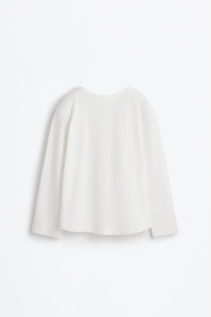 Pack of 2 plain long sleeve T-shirts