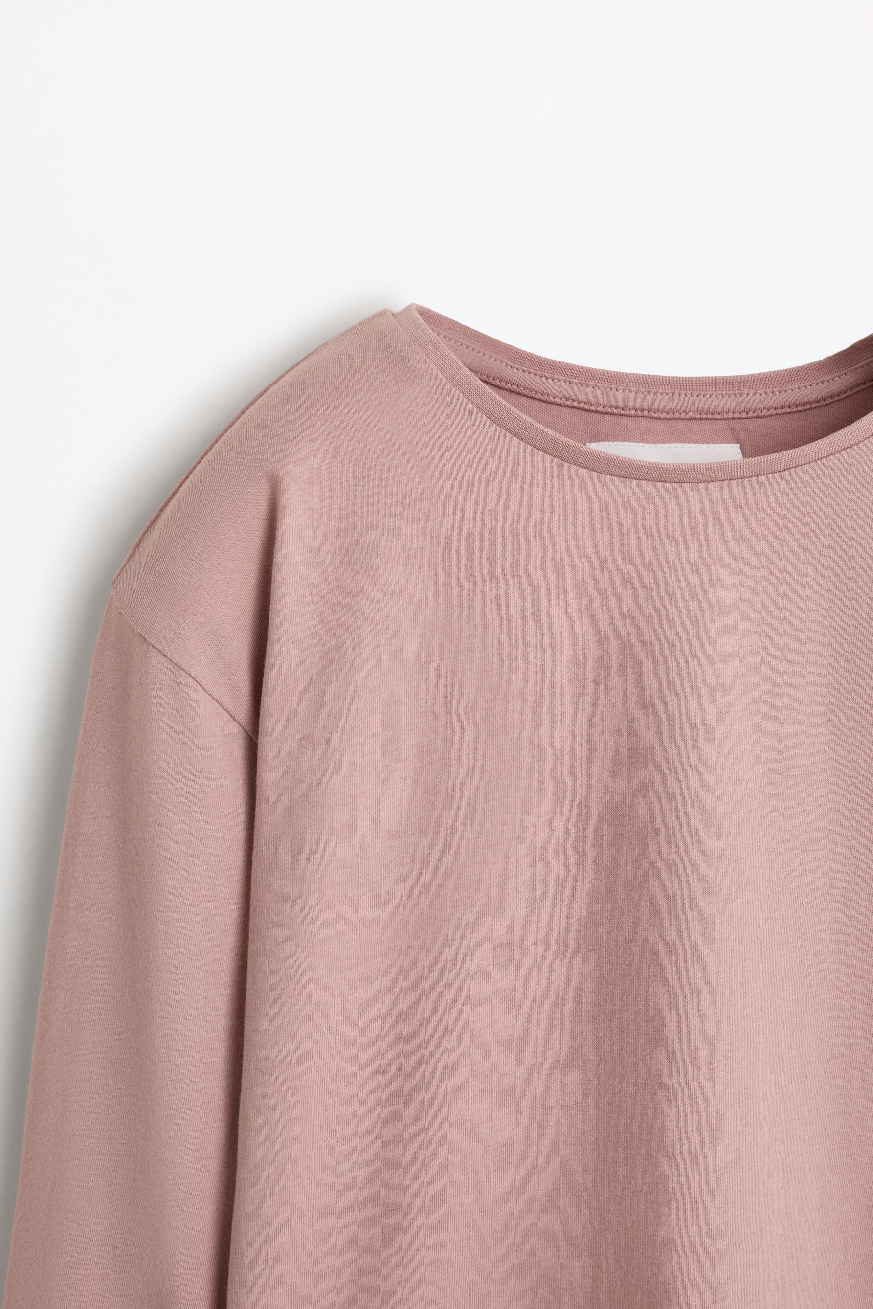 Pack of 2 plain long sleeve T-shirts