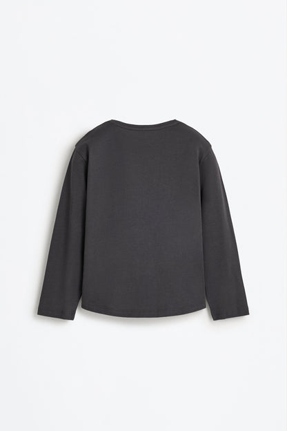 Pack of 2 plain long sleeve T-shirts