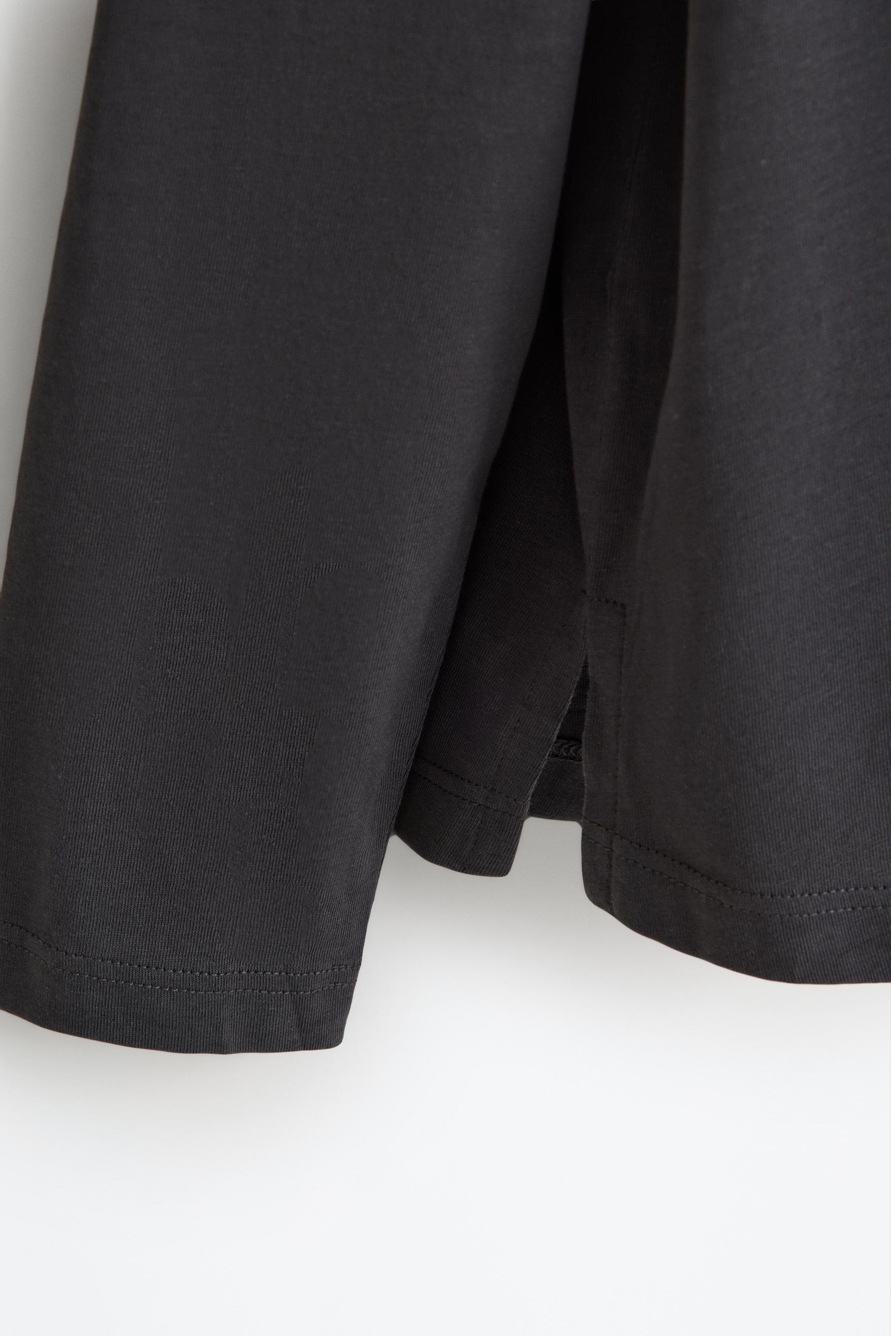 Pack of 2 plain long sleeve T-shirts - LEAD / 11-12 years