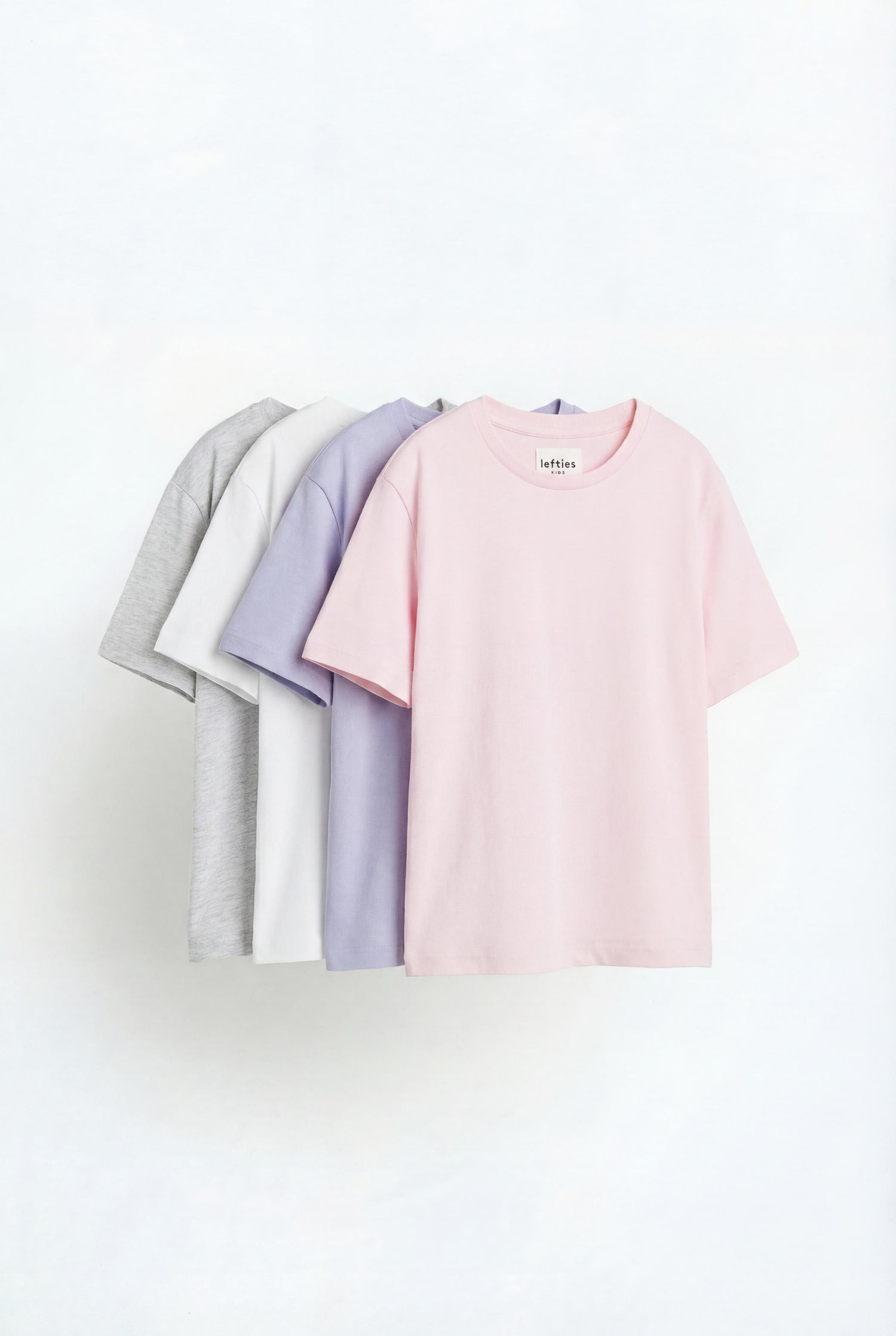 4-pack of plain T-shirts