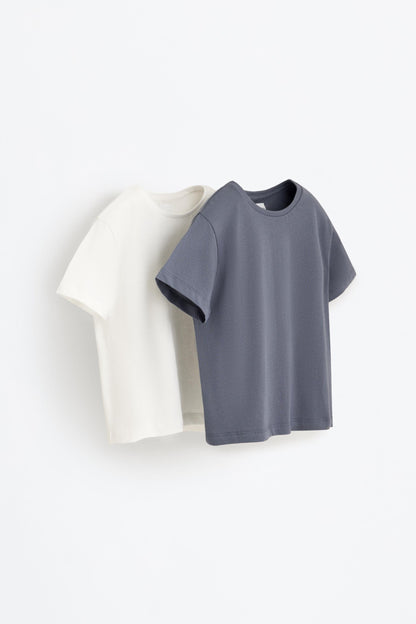 Pack of 2 plain T-shirts