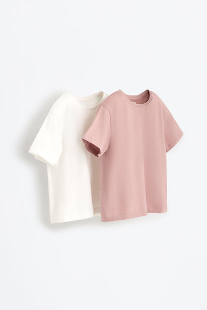 Pack of 2 plain T-shirts