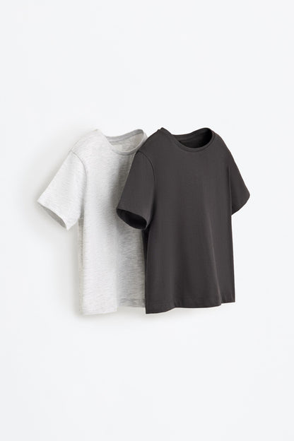 Pack of 2 plain T-shirts