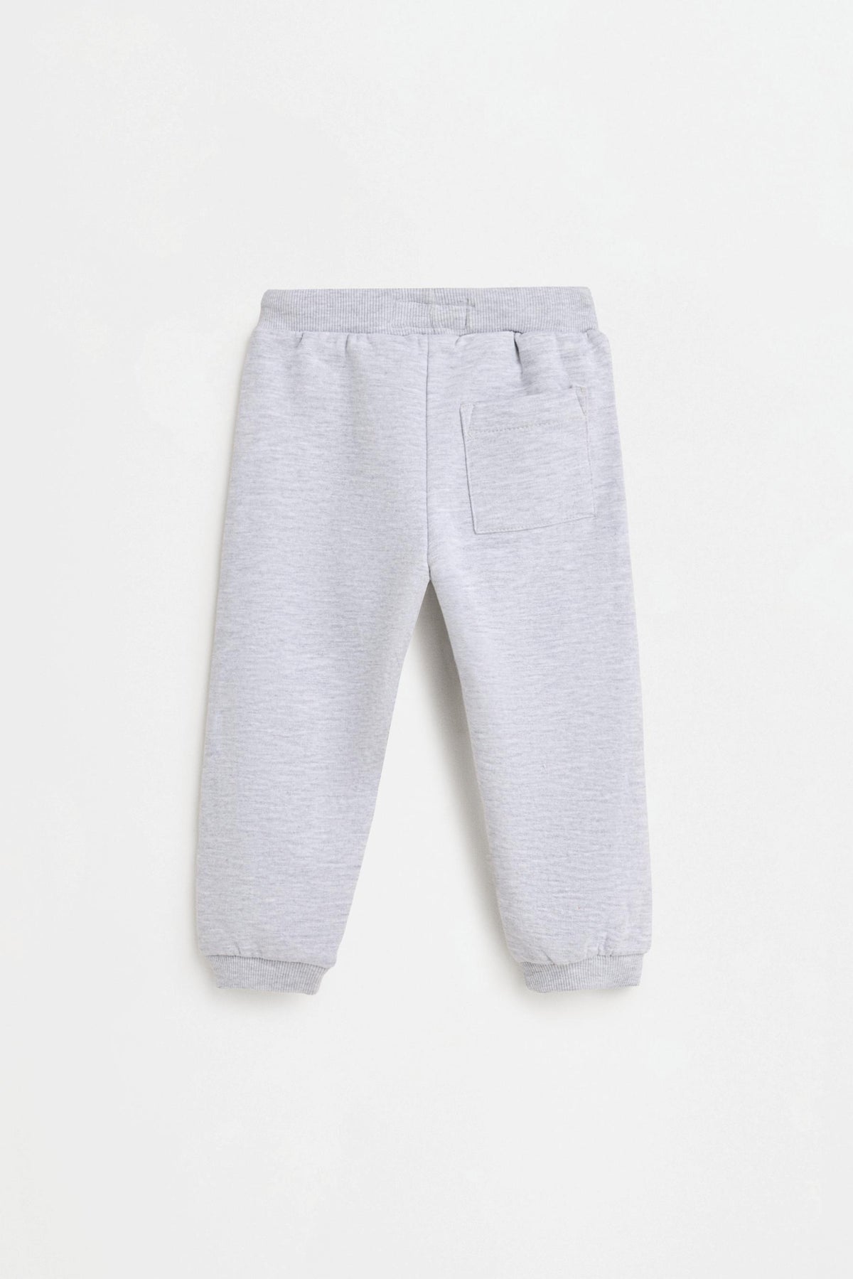 Pack of 2 plush trousers - GREY MARL / 12-18 months