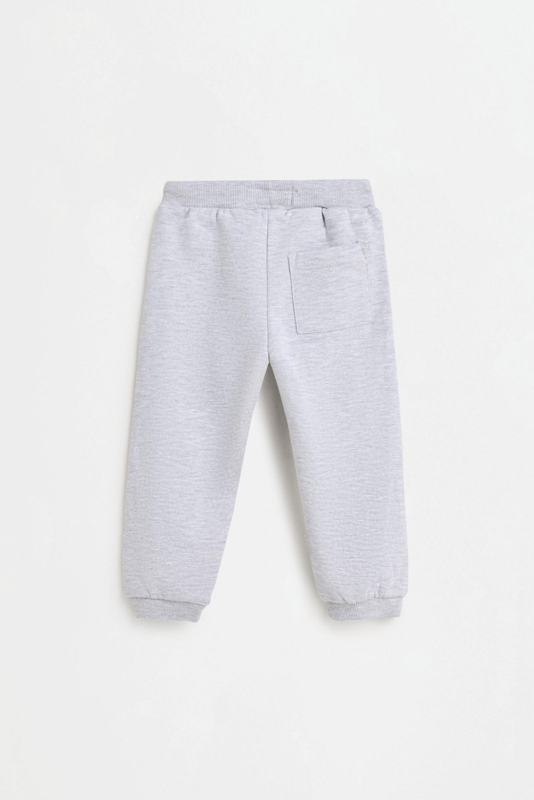 Pack of 2 plush trousers - GREY MARL / 12-18 months