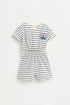 Stitch ©Disney striped jumpsuit