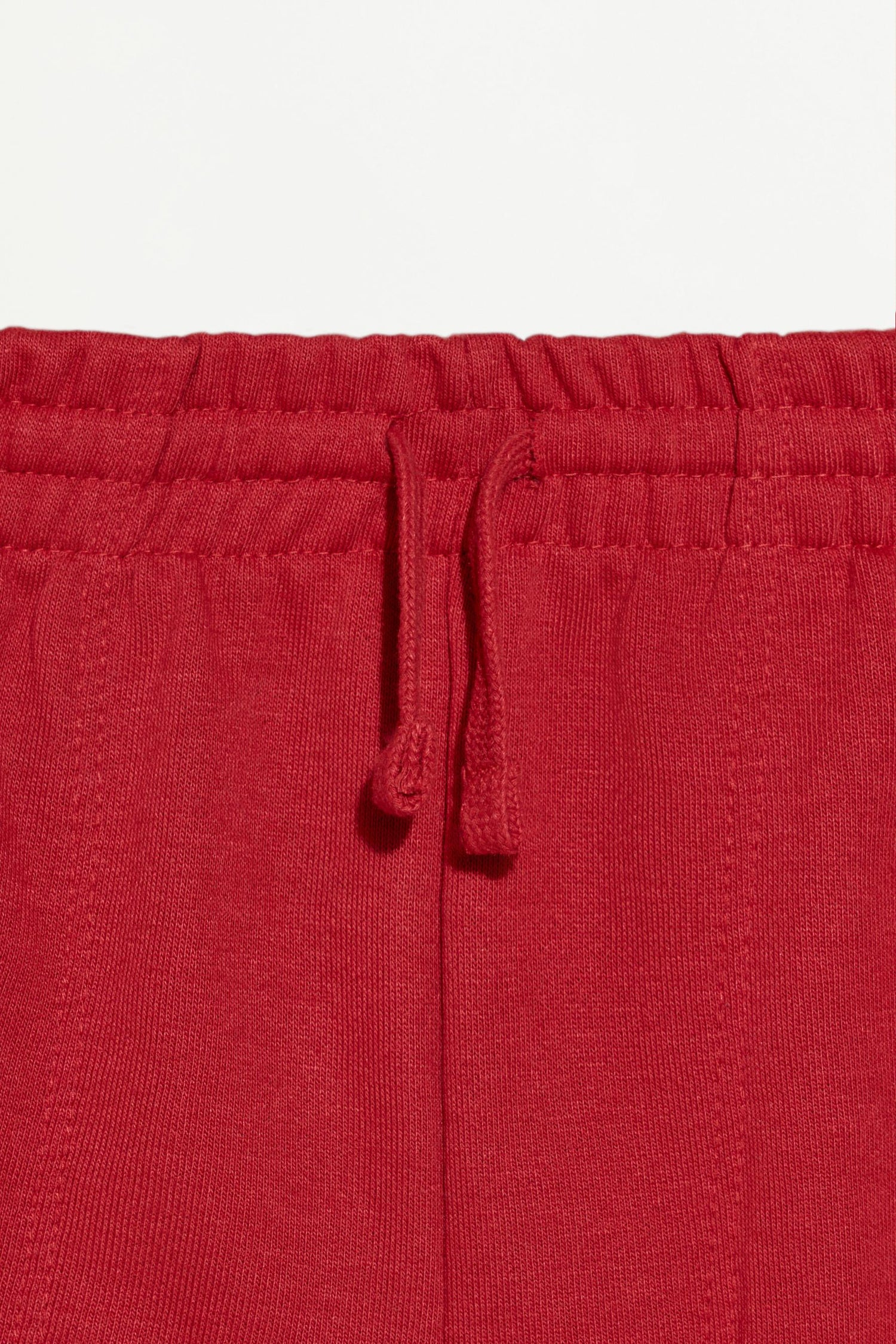 Basic plush Bermuda shorts