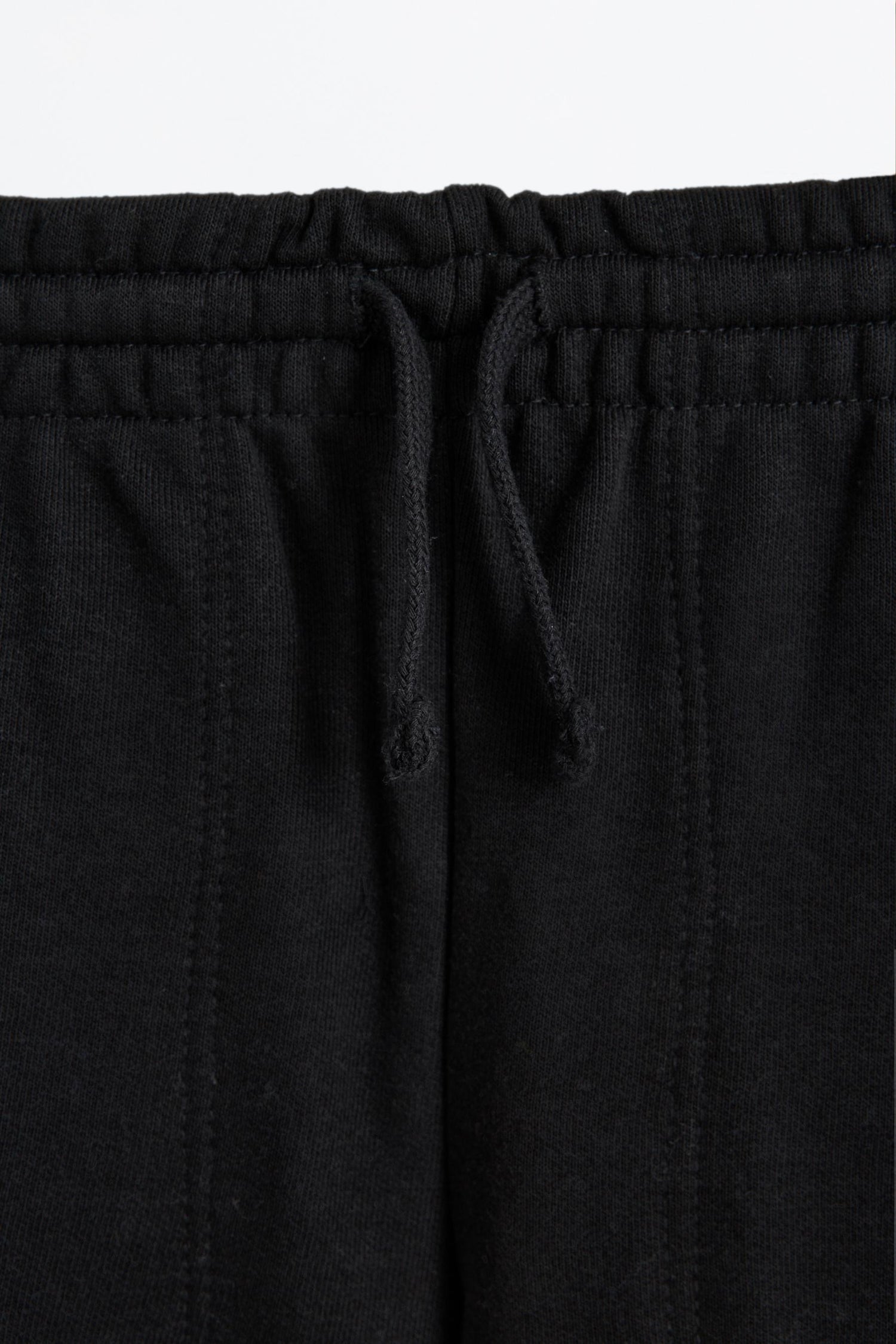 Basic plush Bermuda shorts