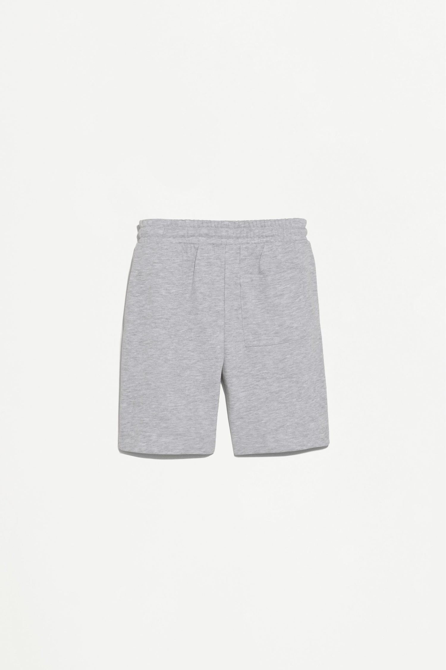 Plush Bermuda shorts with contrast stitching