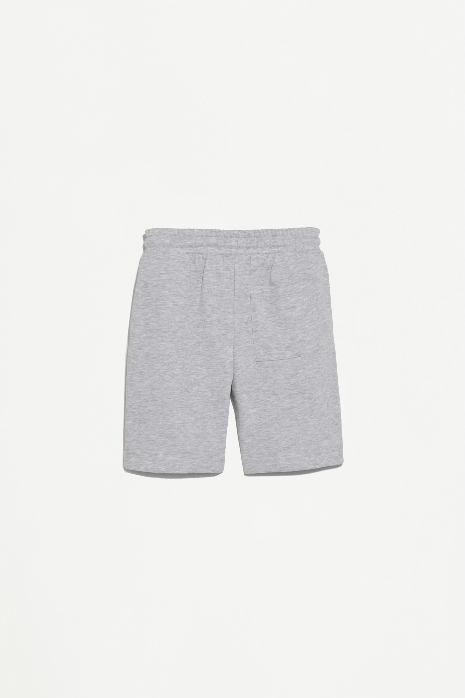 Plush Bermuda shorts with contrast stitching