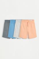 Pack of 4 plush shorts
