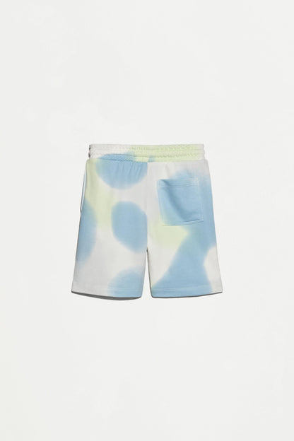 Graffiti print Bermuda shorts