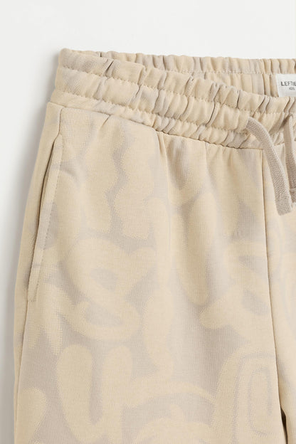 Graffiti print Bermuda shorts