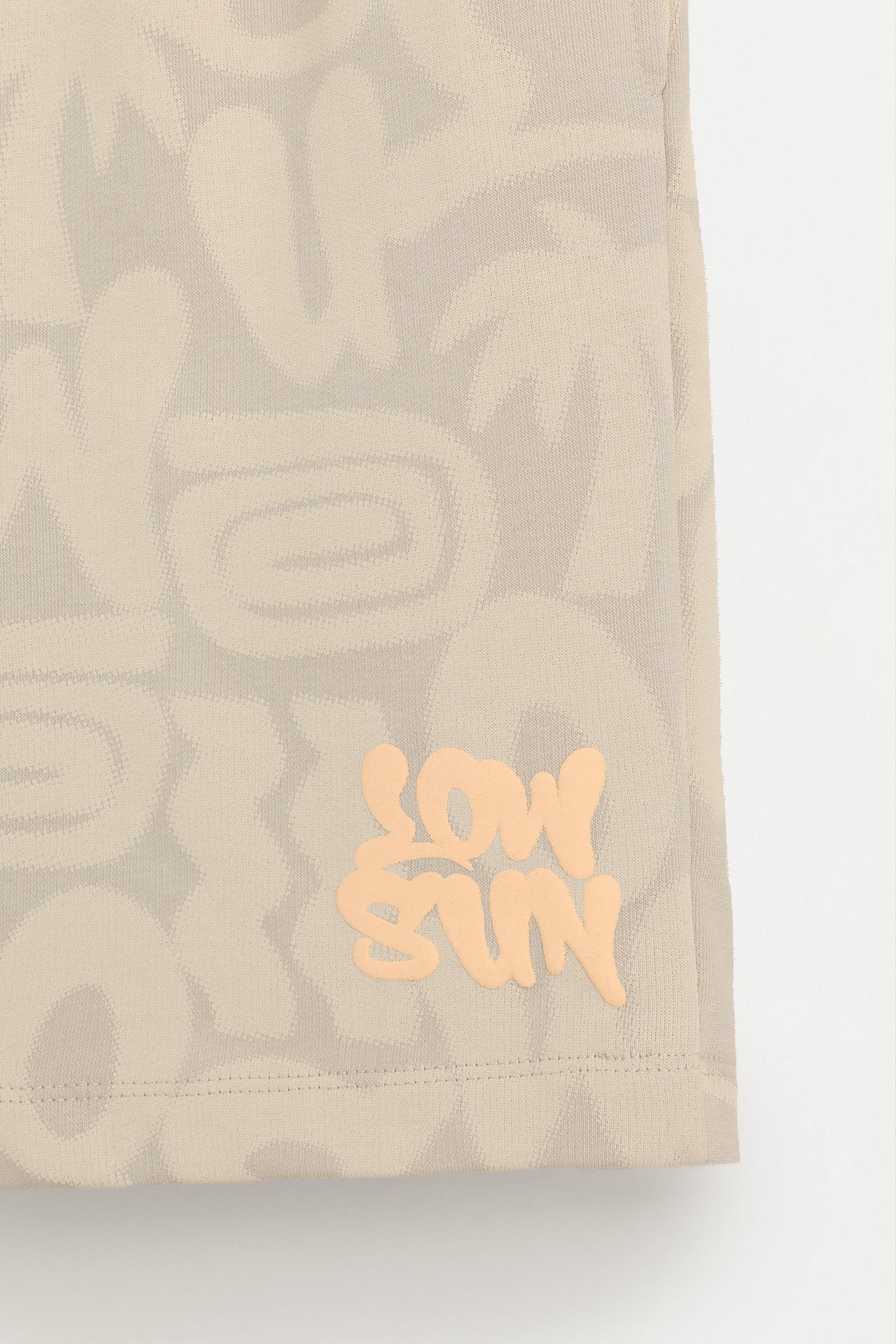 Graffiti print Bermuda shorts