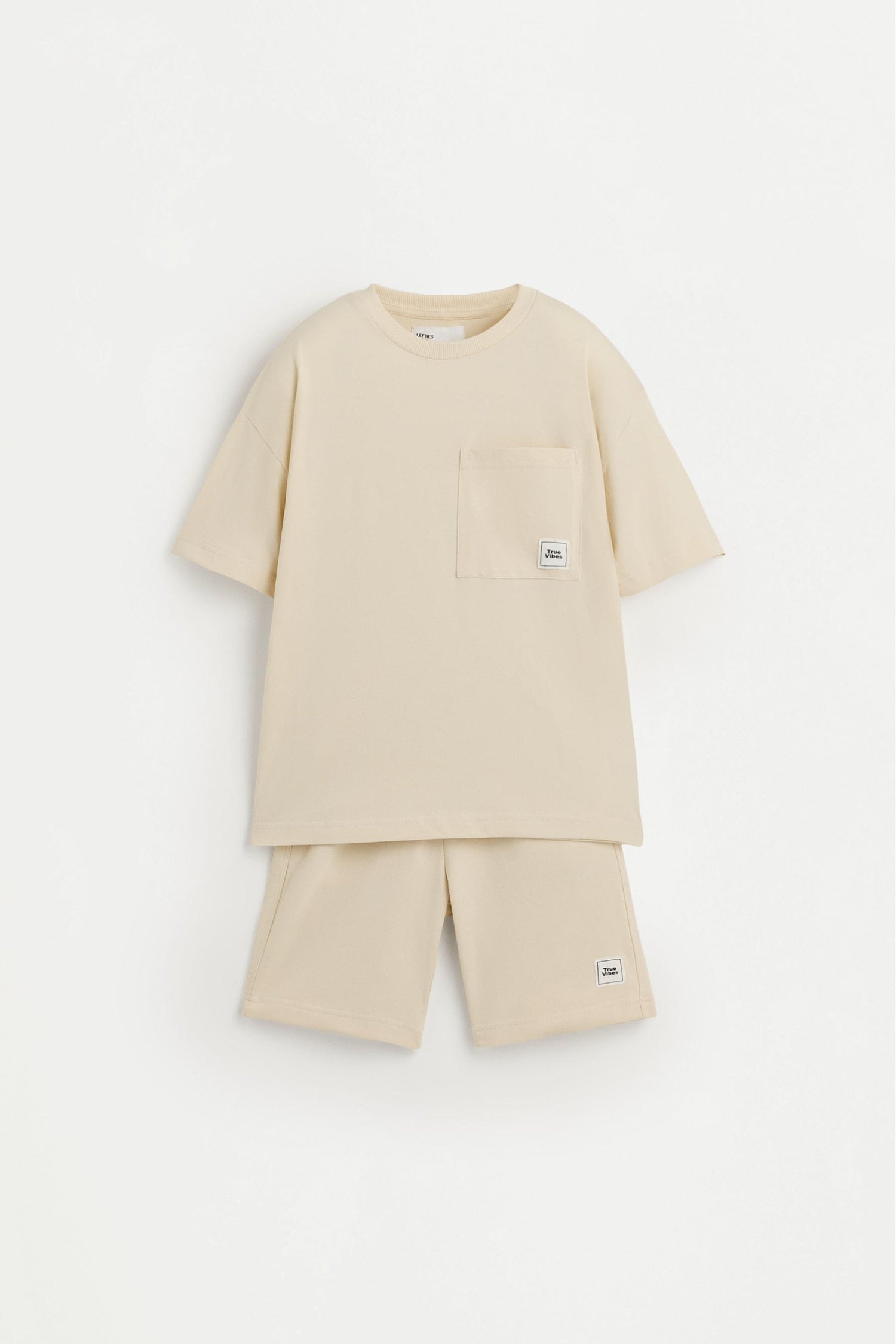 T-shirt and Bermuda shorts set - GREY / 11-12 years