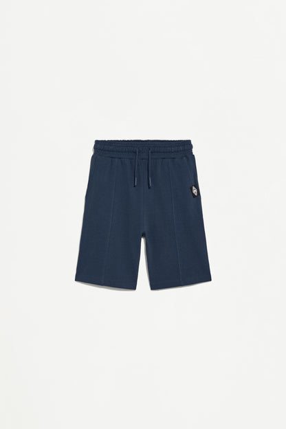 Piqué T-shirt and Bermuda shorts set