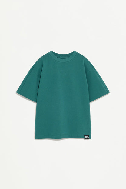 Piqué T-shirt and Bermuda shorts set