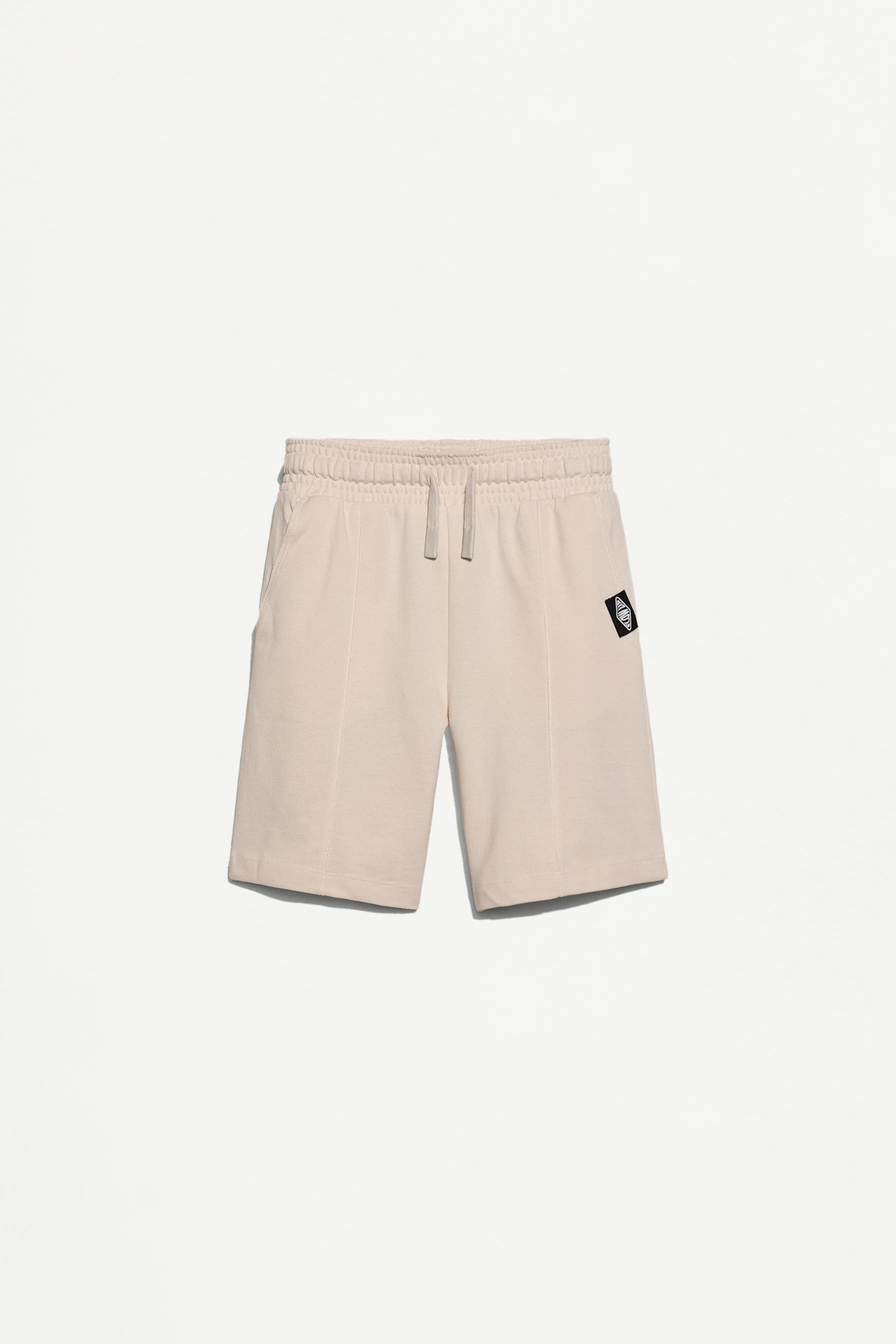 Piqué T-shirt and Bermuda shorts set
