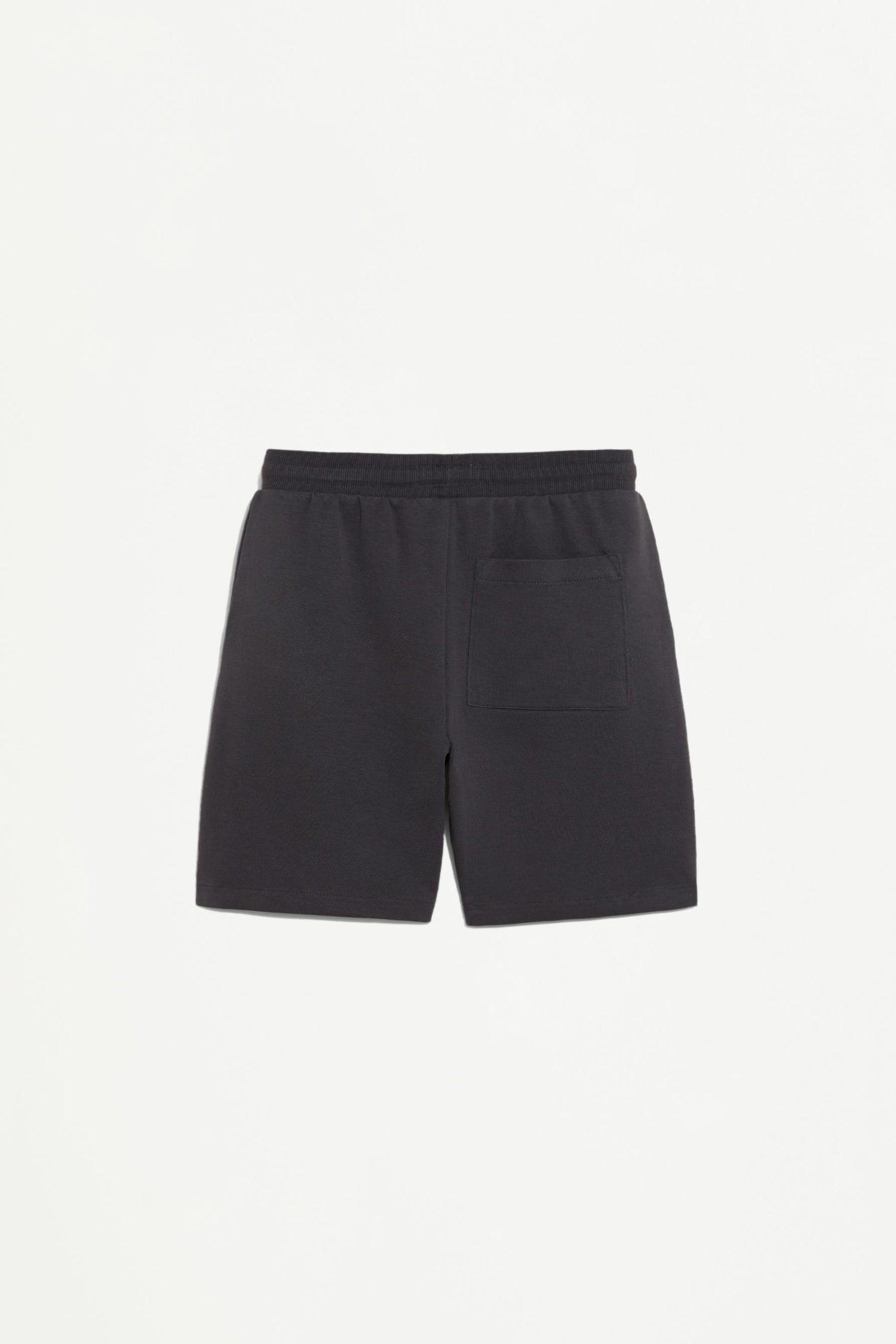 Interlock Bermuda shorts with rubberised text