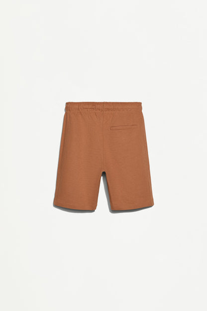Bias cut Bermuda shorts