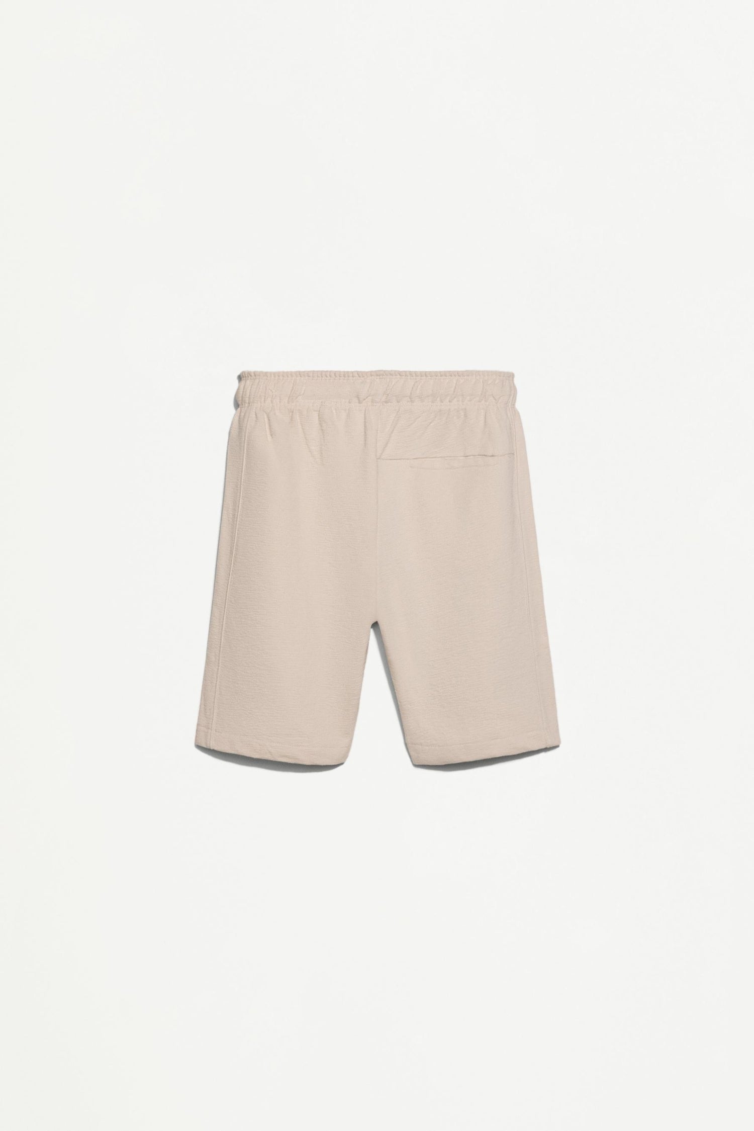 Bias cut Bermuda shorts