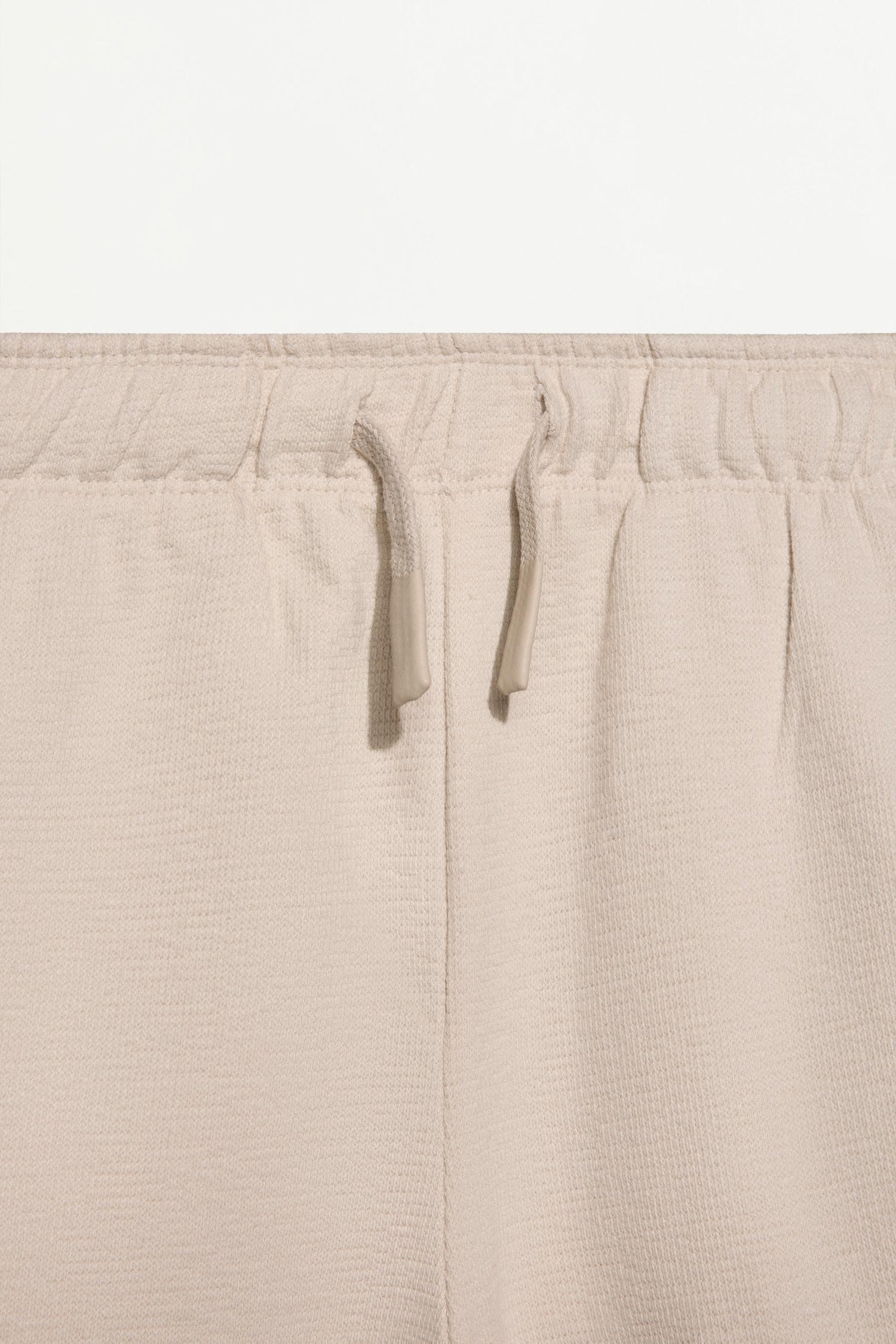 Bias cut Bermuda shorts