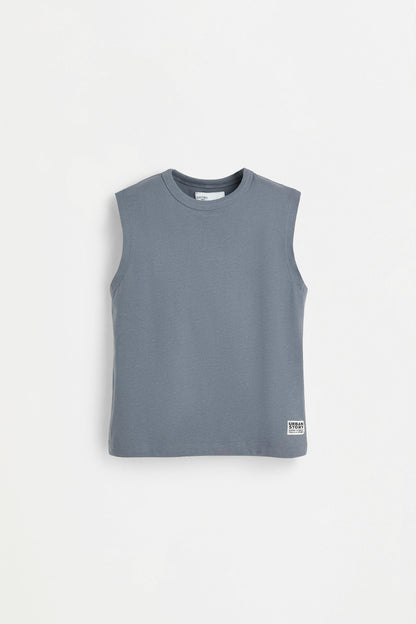 Vest top and jogger Bermuda shorts co-ord