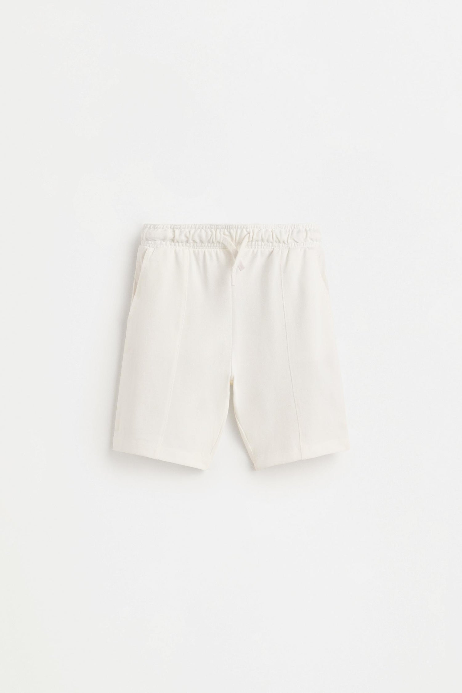 Piqué T-shirt and Bermuda shorts set