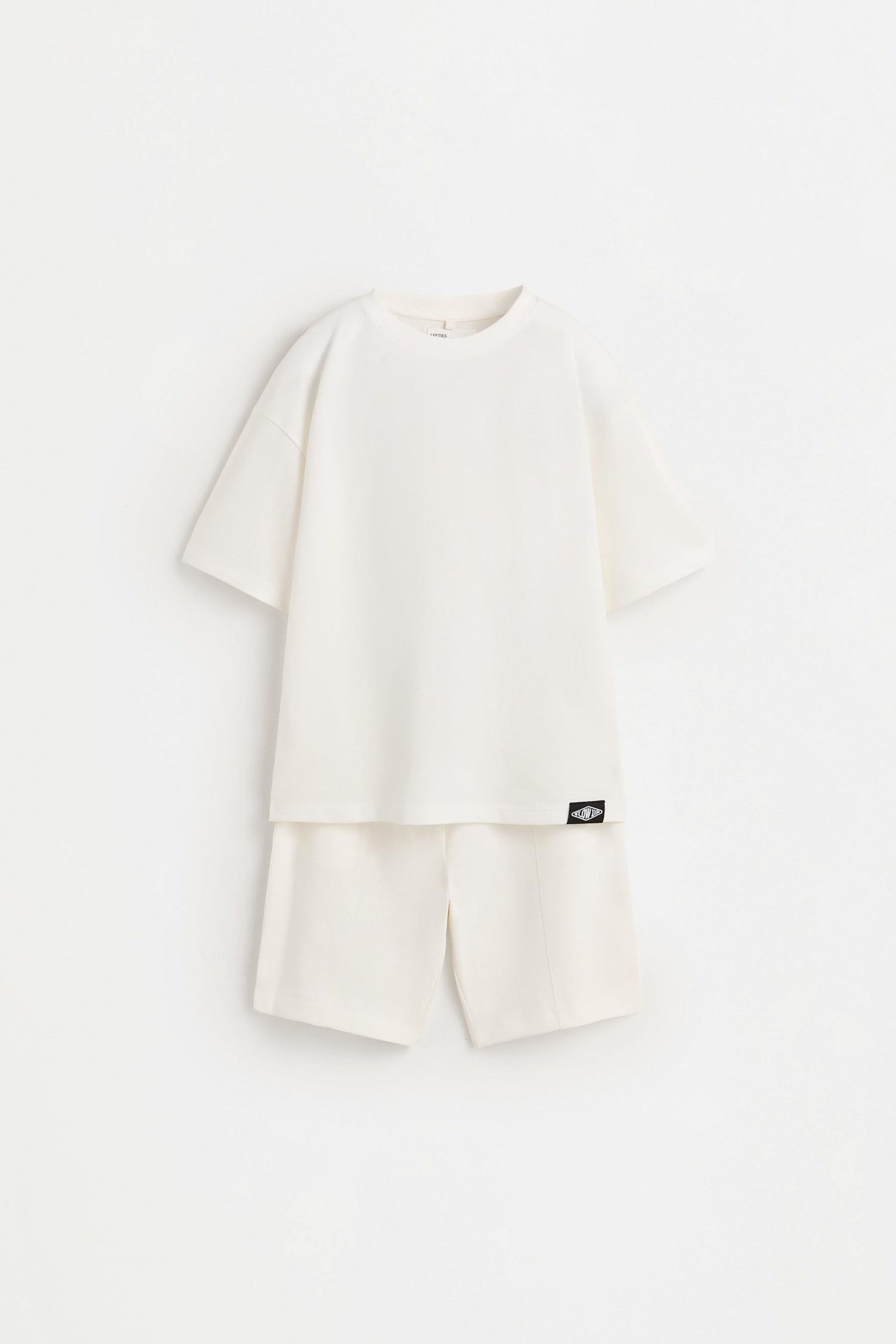 Piqué T-shirt and Bermuda shorts set