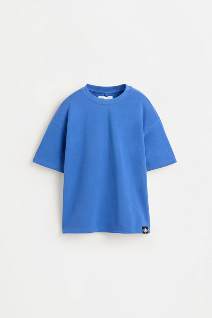 Piqué T-shirt and Bermuda shorts set