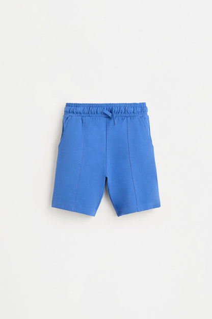 Piqué T-shirt and Bermuda shorts set