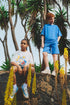 Piqué T-shirt and Bermuda shorts set - DEEP BLUE / 11-12 years