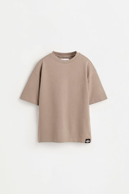 Piqué T-shirt and Bermuda shorts set