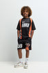 Goku Dragon Ball ©Bird Studio athletic Bermuda shorts - BLACK / 11-12 years