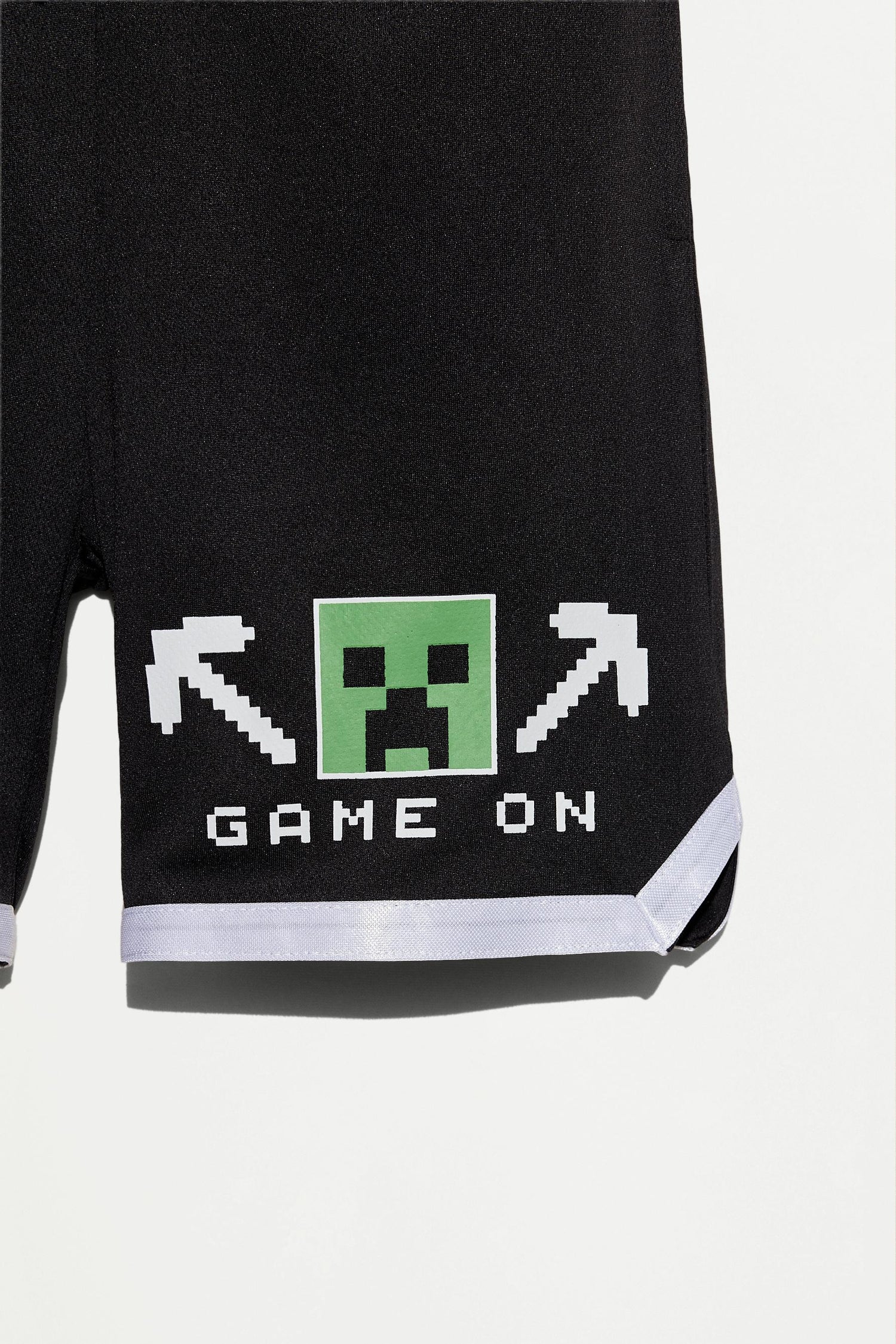 Minecraft sports Bermuda shorts