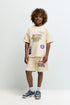 Stranger Things™/© Netflix jogger Bermuda shorts - SAND / 11-12 years