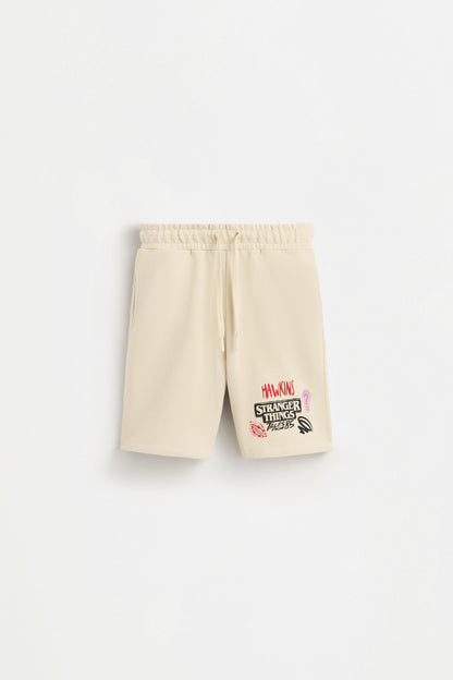 Stranger Things™/© Netflix jogger Bermuda shorts