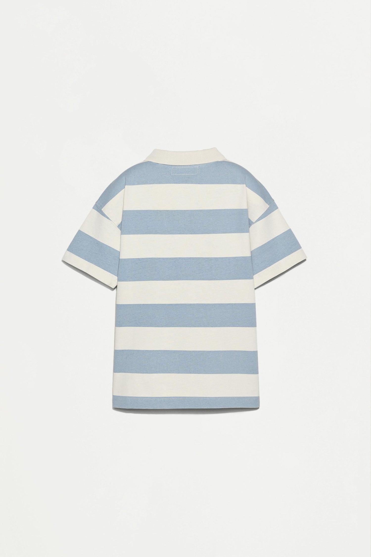 Striped polo shirt