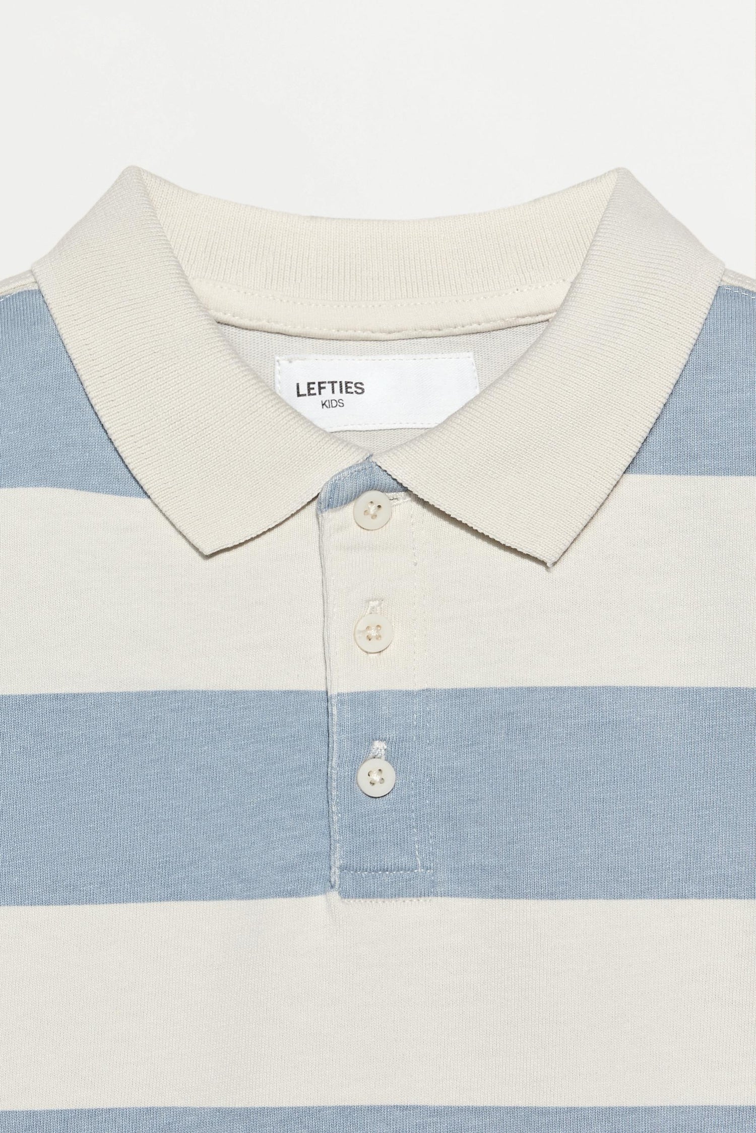 Striped polo shirt