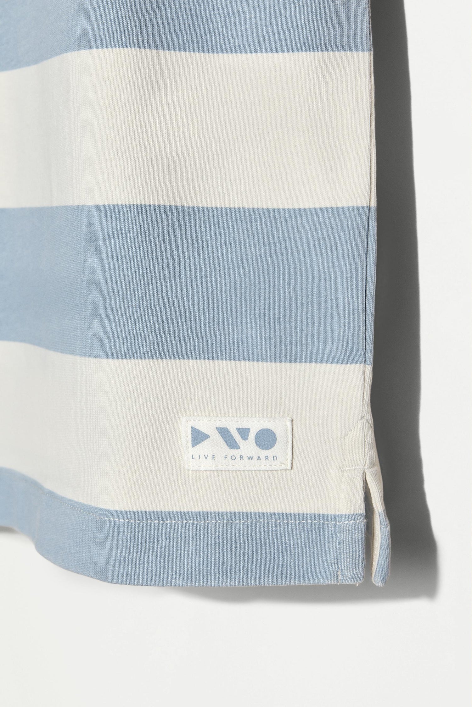 Striped polo shirt