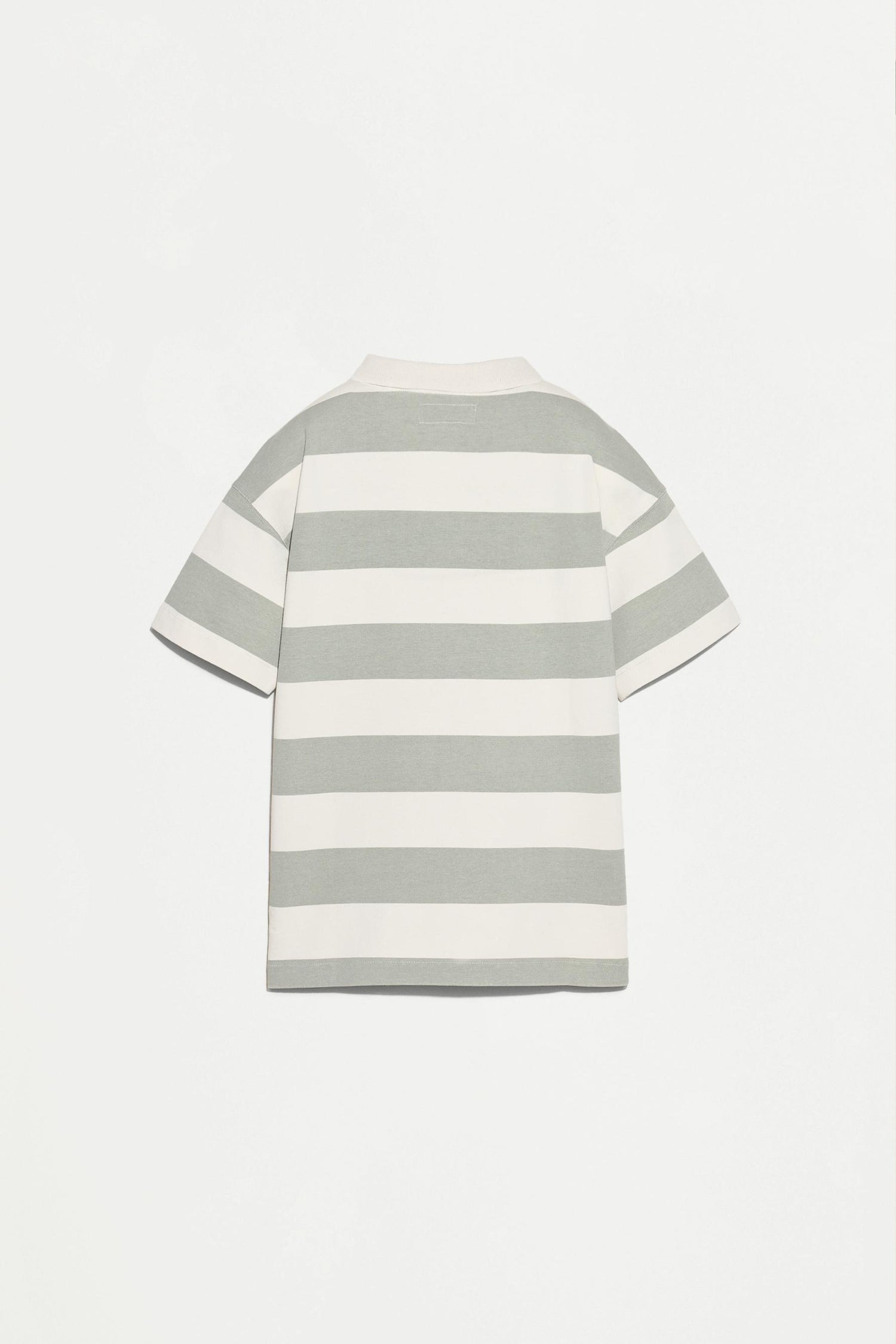 Striped polo shirt