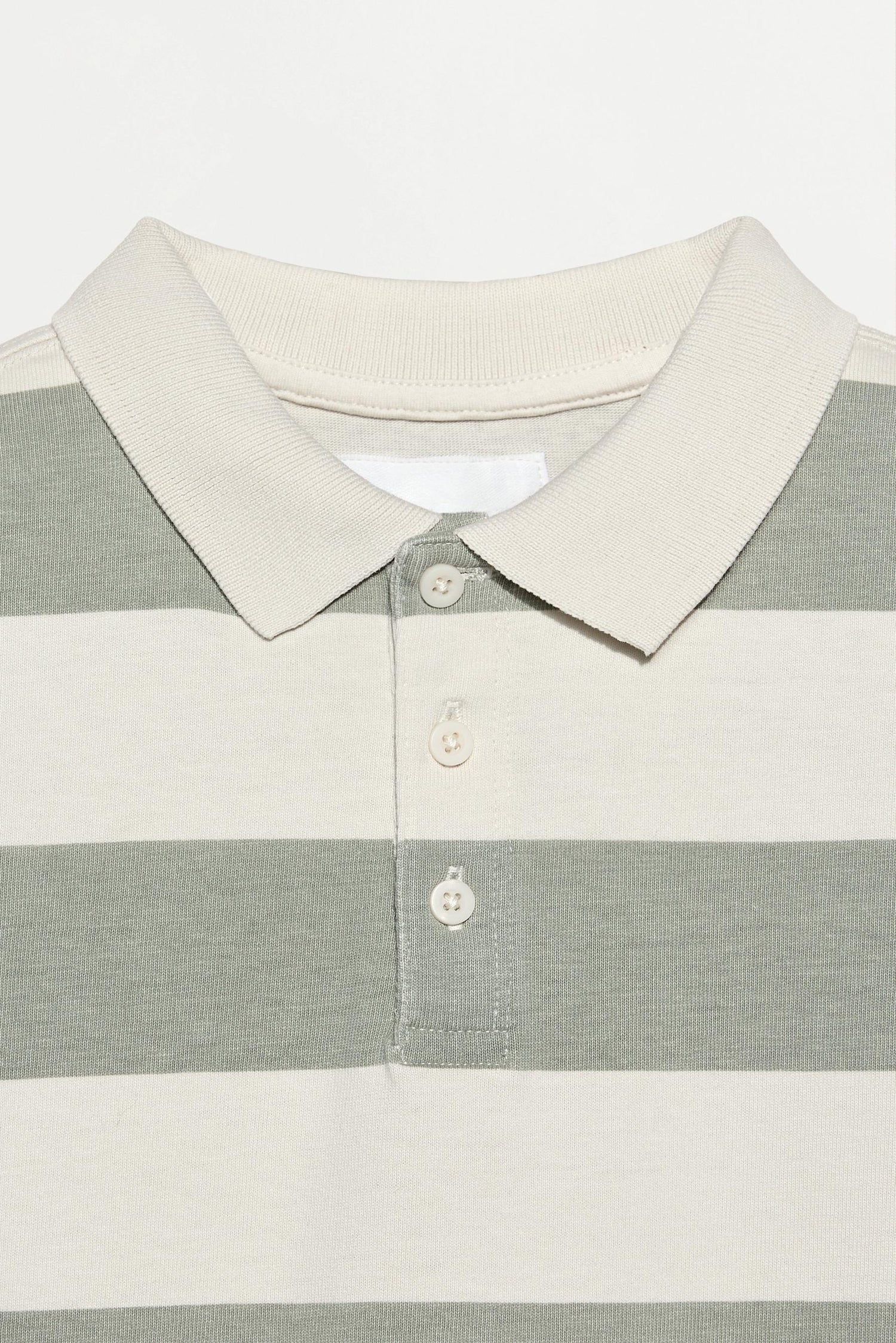 Striped polo shirt