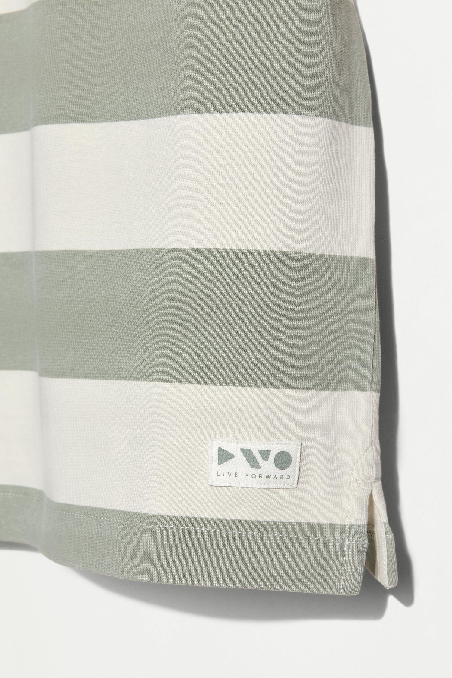 Striped polo shirt