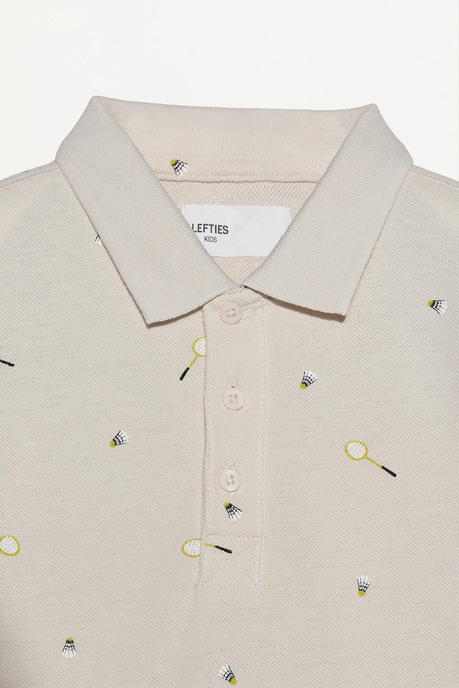 Printed polo shirt