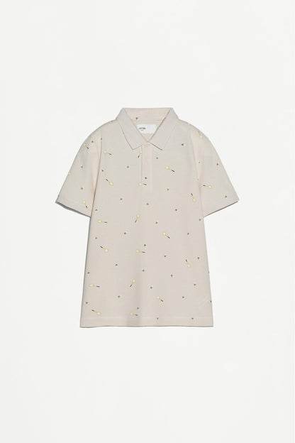 Printed polo shirt