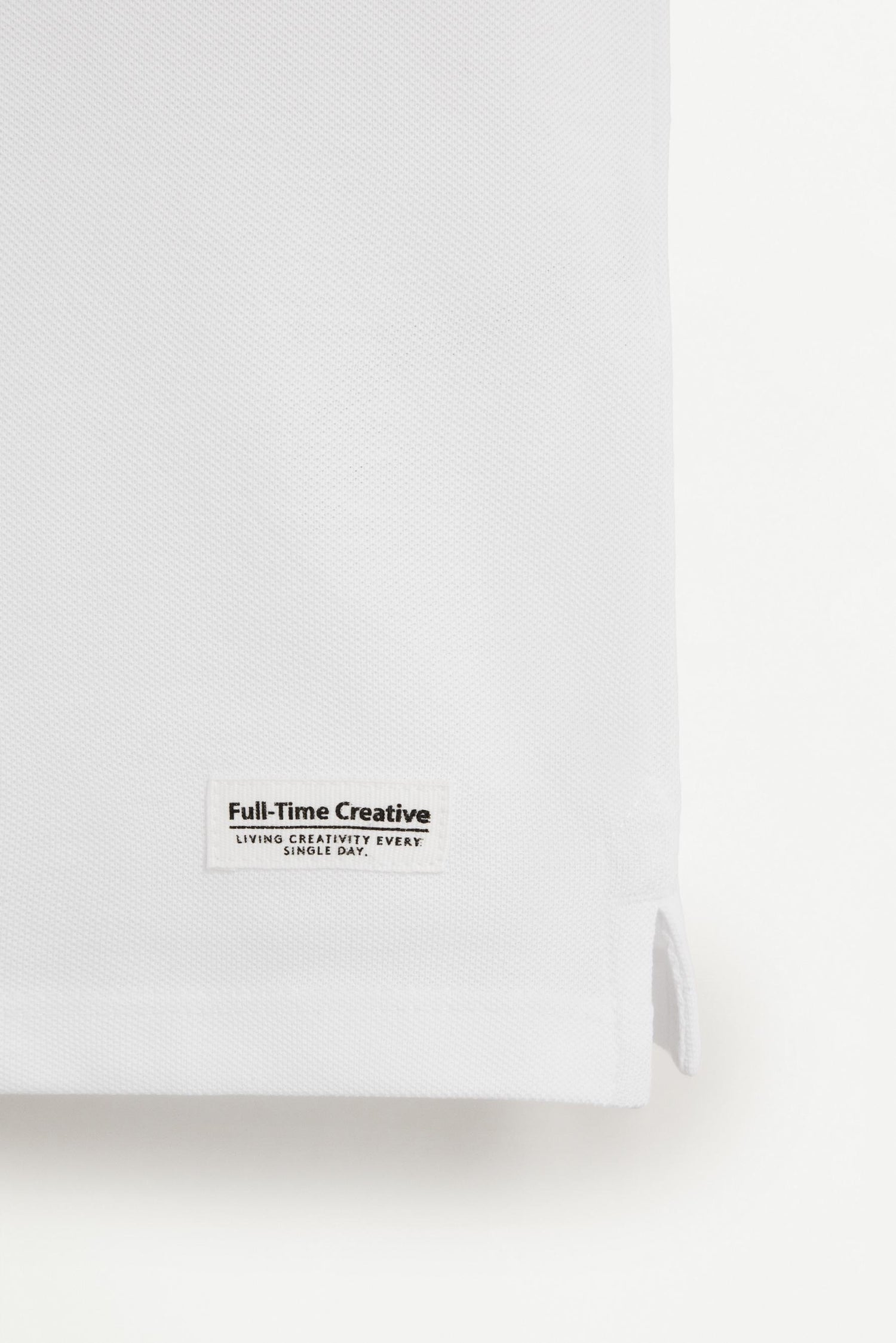 Stand collar polo shirt
