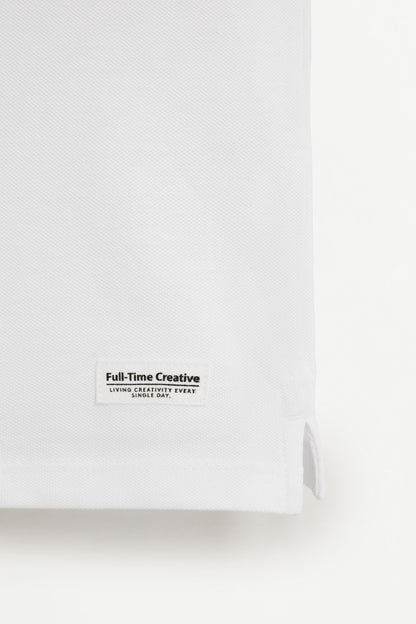 Stand collar polo shirt