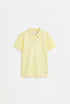 Basic polo shirt - PALE YELLOW / 11-12 years